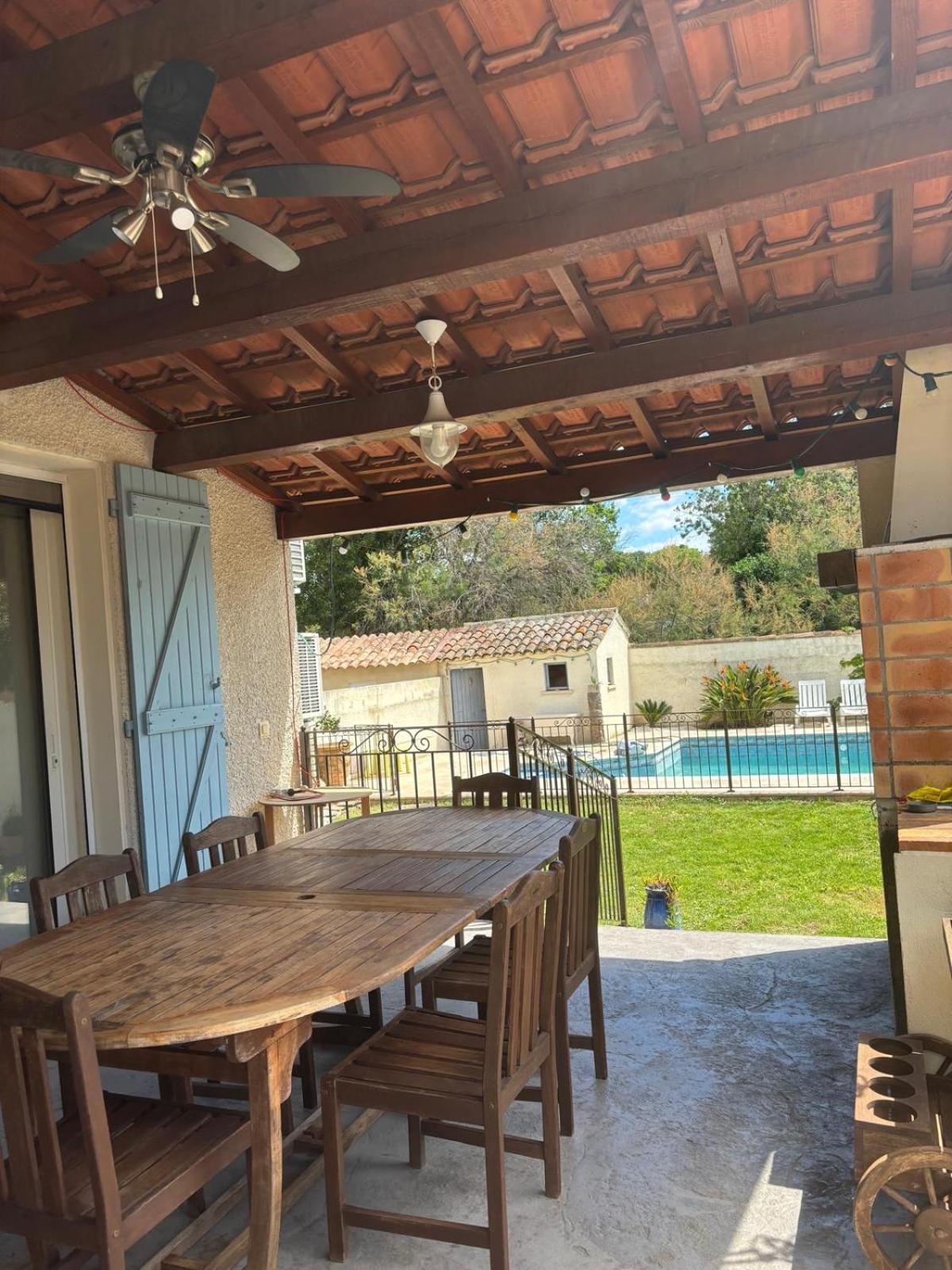 La Maison Brennus , Piscine, 15 Min Des Plages Beziers Bagian luar foto